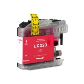 Brother -höz, LC223 M (magenta) utángyártott tintapatron (~550 oldalas)