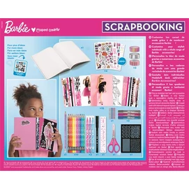 Kreatív scrapbooking készlet, 50 darabos, MAPED CREATIV &quot;Scrapbooking Set - Barbie&quot;