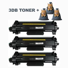 Utángyártott BROTHER TN2590XL Toner fekete 3.000 oldal kapacitás IK