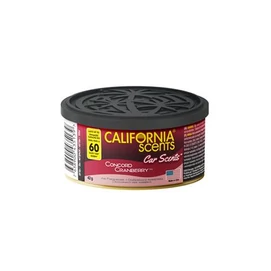 Autóillatosító konzerv, 42 g, CALIFORNIA SCENTS &quot;Concord Cranberry&quot;