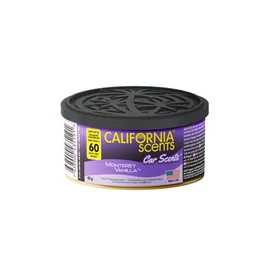 Autóillatosító konzerv, 42 g, CALIFORNIA SCENTS &quot;Monterey Vanilla&quot;