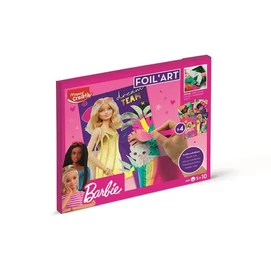 Fóliás képkészítő készlet, MAPED CREATIV &quot;Barbie Foil`Art&quot;