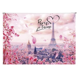 Irattartó tasak, A4, PP, cipzáras, 180 mikron, PANTA PLAST &quot;Take me to Paris&quot;