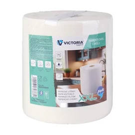 Kéztörlő, tekercses, 2 rétegű, 500 lap, VICTORIA HYGIENE, &quot;Fine XXL&quot;