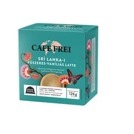 Kávékapszula, Dolce Gusto kompatibilis, 9 db, CAFE FREI &quot;Srí Lanka-i fűszeres-vaníliás latte&quot;