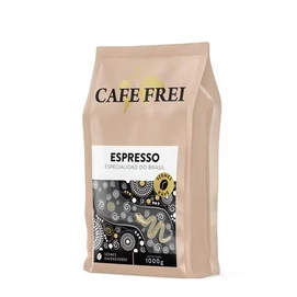 Kávé, pörkölt, szemes, 1000 g, CAFE FREI &quot;Espresso Especialidad do Brasil&quot;, pekándiós