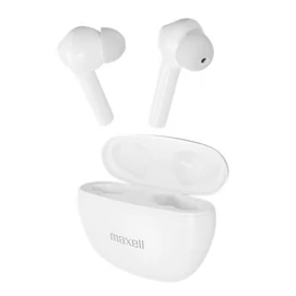 Fülhallgató, vezeték nélküli, Bluetooth 5.3, mikrofonnal, MAXELL &quot;Dynamic+&quot;, fehér