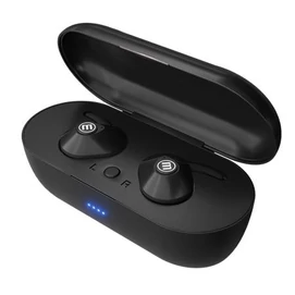 Fülhallgató, vezeték nélküli, Bluetooth 5.0, mikrofonnal, MAXELL &quot;Mini Duo&quot;, fekete