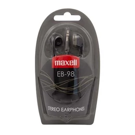 Fülhallgató, MAXELL &quot;Ear Buds 98&quot;, fekete