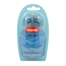 Fülhallgató, MAXELL &quot;Ear Buds 98&quot;, kék