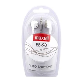Fülhallgató, MAXELL &quot;Ear Buds 98&quot;, fehér