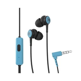 Fülhallgató, mikrofonnal, MAXELL &quot;Tips&quot;, kék-fekete