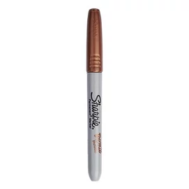 Alkoholos marker, 1,4 mm, kúpos, SHARPIE &quot;Metallic&quot;, bronz