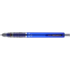Nyomósirón, 0,5 mm, ZEBRA &quot;DelGuard&quot;, kék