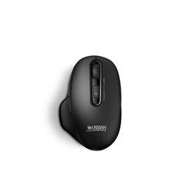 Egér, vezeték nélküli, optikai, tölthető, USB+BT, URBAN FACTORY &quot;Onlee Pro Dual&quot;, fekete