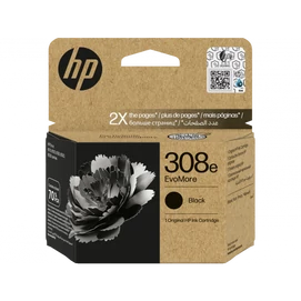 HP 7FP22UE Tintapatron fekete 320 oldal kapacitás No.308 EvoMore
