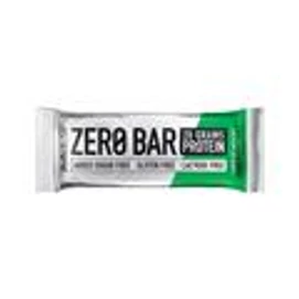 Fehérjeszelet, gluténmentes, 50g, BIOTECH USA &quot;Zero Bar&quot;, csokoládé-mogyoró