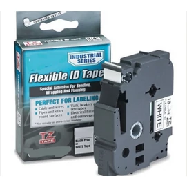 Utángyártott BROTHER TZe335 szalagkazetta 12mm x 8m fekete alapon fehér felirat IK