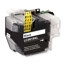 Utángyártott BROTHER LC3619XL Tintapatron fekete -