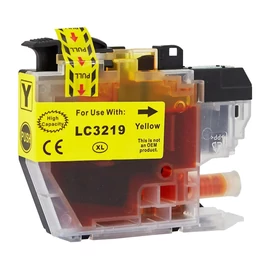 Utángyártott BROTHER LC3619XL Tintapatron sárga /FU/ -