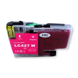 Utángyártott BROTHER LC427M Tintapatron Magenta -