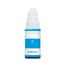 Utángyártott CANON GI490 Tinta Dye cián 70ml