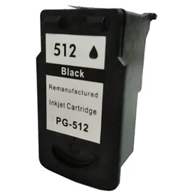 Utángyártott CANON PG-512 Tintapatron Black ECOPIXEL