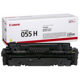Canon CRG-055H eredeti sárga toner, 5900 oldal ( crg055 )