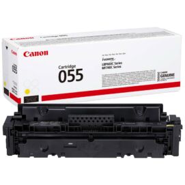 Canon CRG-055 eredeti sárga toner, 2100 oldal ( crg055 )