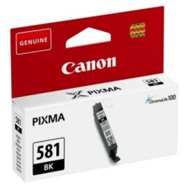 Canon CLI-581BK eredeti fekete tintapatron, ~200 oldal* (vékony fekete)