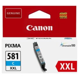Canon CLI-581 XXL eredeti cián tintapatron, ~825 oldal