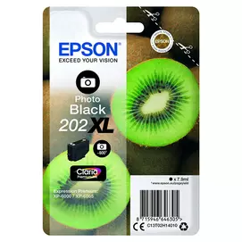 Epson T02H1 Tintapatron Photo fekete 7,9ml No.202XL