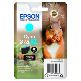 EPSON T3792 (378XL) cián EREDETI tintapatron (~830 oldal) ► Legális! ◄