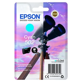 EPSON Nr.502 cián EREDETI tintapatron (C13T02V24010) 3,3ml (≈165 oldal) ► Legális! ◄