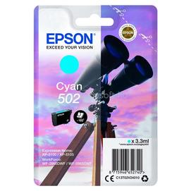 Epson Nr.502 eredeti cián tintapatron (C13T02V24010) 3,3ml (≈165 oldal)