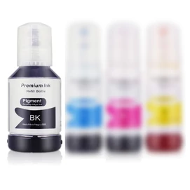 Utángyártott EPSON T00Q1 Tinta Bk No.105