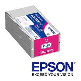 Epson SJIC22P(M) C3500 Tintapatron Magenta 32,5ml