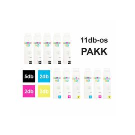 11db-os EPSON -hoz T664x ™utángyártott tinta PAKK (T672x)T6641+T6642+T6643+T6644