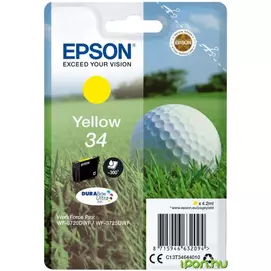Epson T3464 Tintapatron Yellow 4,2ml No.34