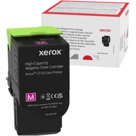XEROX C310,C315 eredeti magenta nagykapacitásu  toner (~5500 oldal) (006R04370)