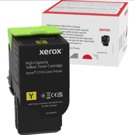 XEROX C310,C315 eredeti sárga nagykapacitásu  toner (~5500 oldal) (006R04371)