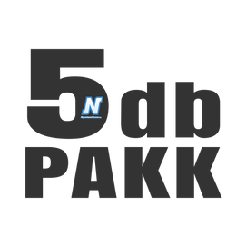 5db-os PAKK, HP -hez Nr.655 utángyártott tintapatron, 2XBK/C/M/Y 5X~600 oldal (minden szín)