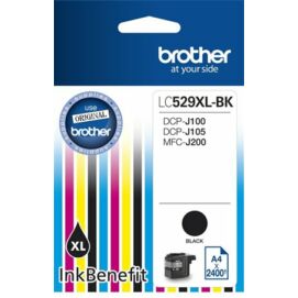 Brother LC529 fekete eredeti tintapatron (2400 oldal)