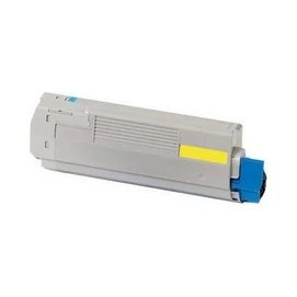 OKI -hoz C301 sárga UTÁNGYÁRTOTT toner (≈1500oldal)