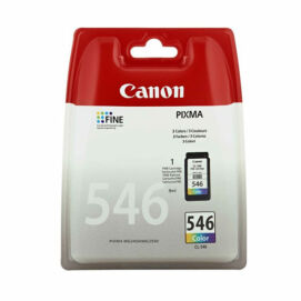 Canon® CL-546 eredeti színes tintapatron, ~180 oldal (cl546)