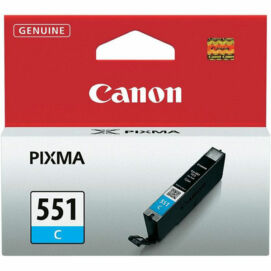 Canon® CLI-551C eredeti cián tintapatron, ~300 oldal (cli551)