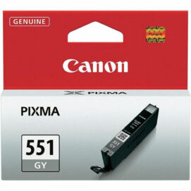 Canon® CLI-551GY eredeti szürke tintapatron, ~300 oldal (cli551)