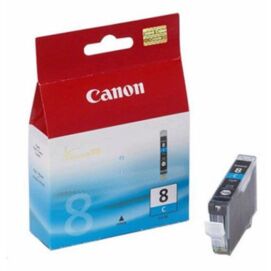 Canon® CLI-8C eredeti cián tintapatron, ~500 oldal (cli8)