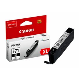 Canon® CLI-571BK XL eredeti fekete tintapatron, ~810 oldal (cli571xl vékony fekete)