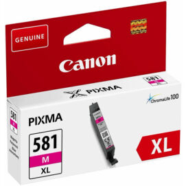 Canon CLI-581M XL eredeti magenta tintapatron, ~474 oldal